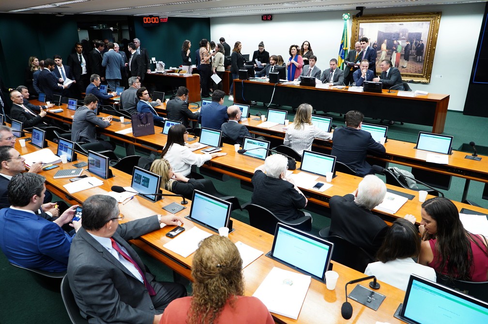 ComissÃ£o especial da reforma da PrevidÃªncia â Foto: Pablo Valadares/CÃ¢mara dos Deputados