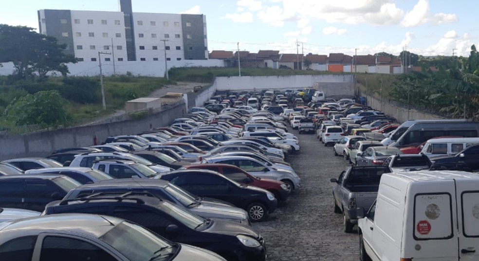 PRF realiza leilão online de 373 veículos apreendidos ou abandonados na Paraíba — Foto: PRF/Divulgação