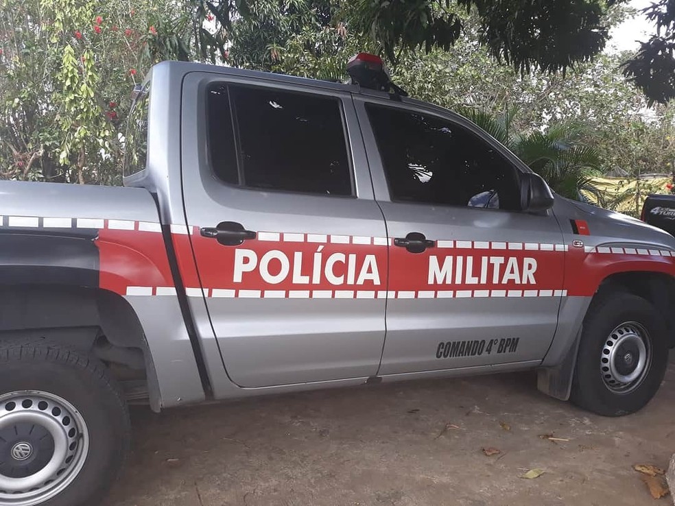 Homem é preso suspeito de queimar corpo de companheira com água quente, na PB — Foto: Polícia Militar/Divulgação