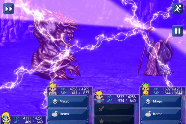 Mais jogos de Final Fantasy de Square Enix lançado para Android