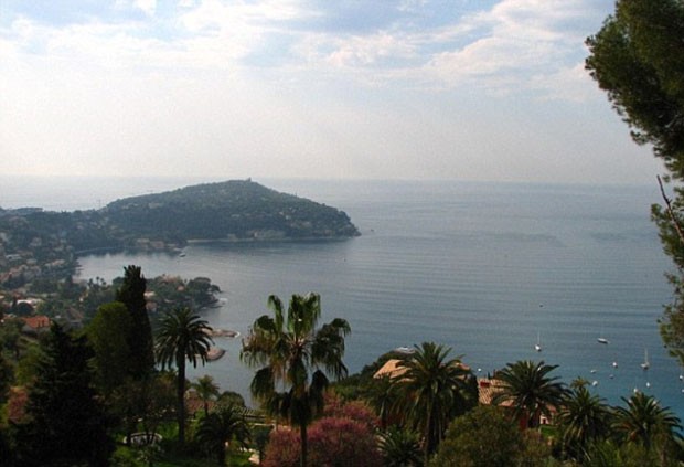 A casa mais cara do mundo, Les Cedres, fica na Cote D'Azur (Foto: © Wikipedia)