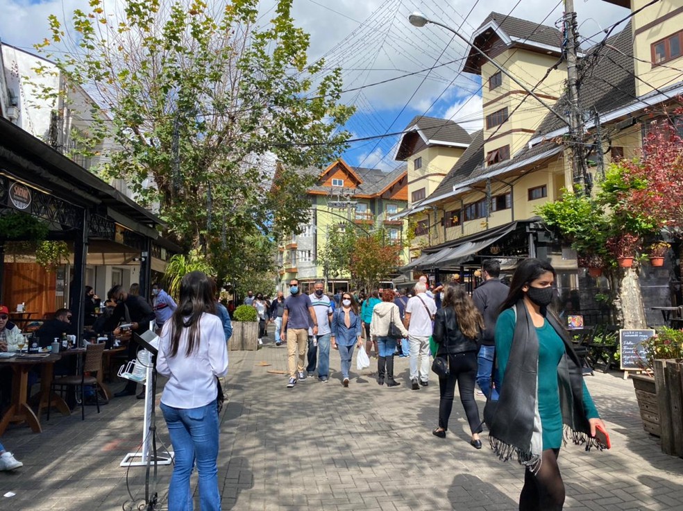 Capivari amanhece lotado no Corpus Christi — Foto: Laurene Santos/TV Vanguarda