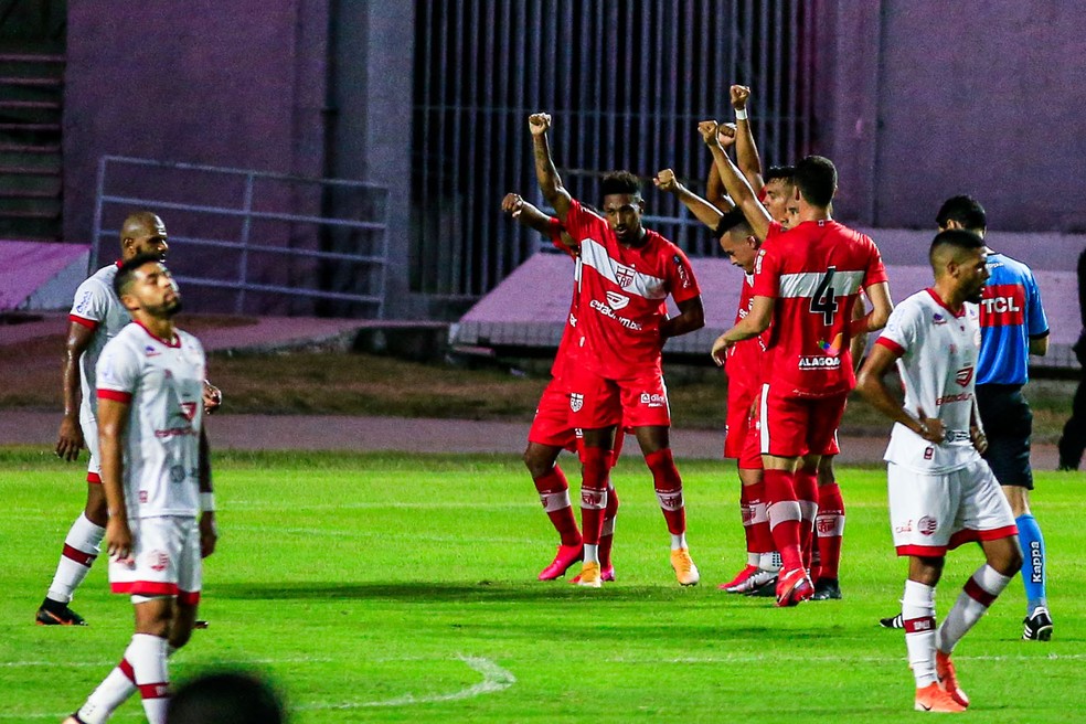 CRB venceu o Náutico, por 2 a 1, no Rei Pelé — Foto: Ailton Cruz/Gazeta de Alagoas