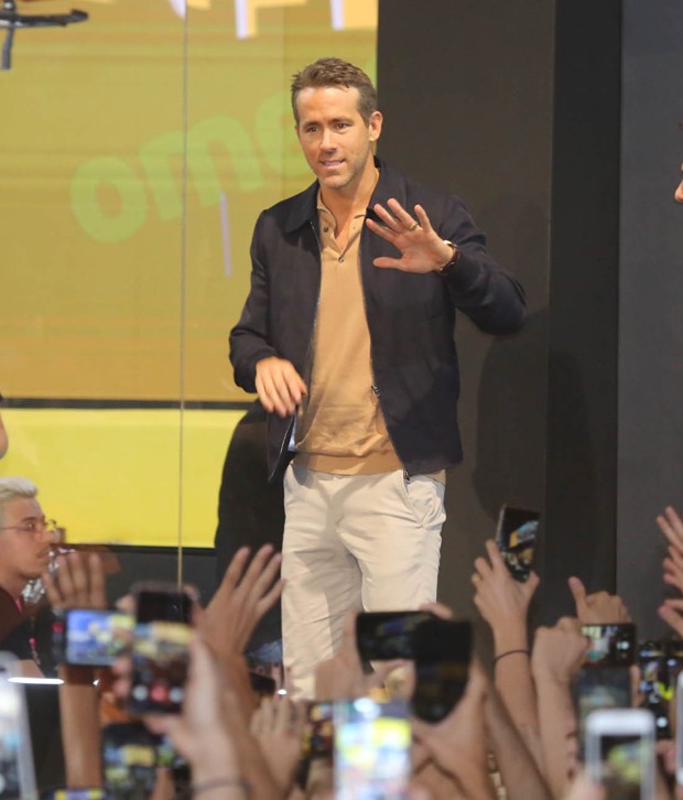 Ryan Reynolds na CCXP 2019 (Foto: Amauri Nehn/Brazil News)