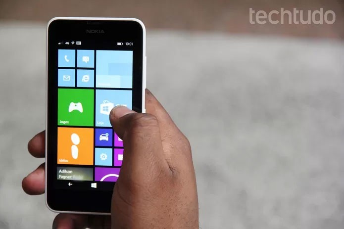 Lumia 635 ? um smart intermedi?rio (Foto: Anna Kellen Bull/TechTudo)