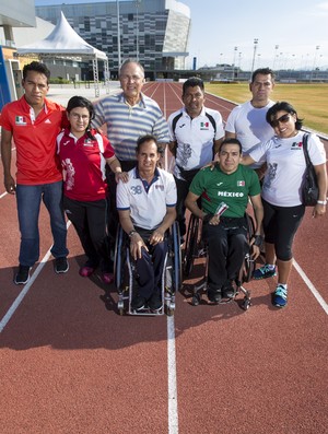 Delegação; México; Paralimpíada; CFO; Fortaleza (Foto: Tiago Stille/ Governo do Ceará)