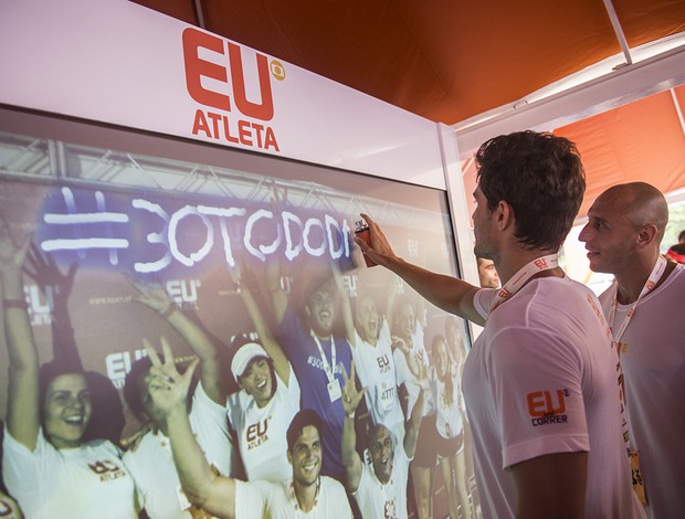 Grafite virtual Corrida Eu Atleta 10k Rio (Foto: André Hawk ) Grafite virtual Corrida Eu Atleta 10k Rio (Foto: André Hawk )