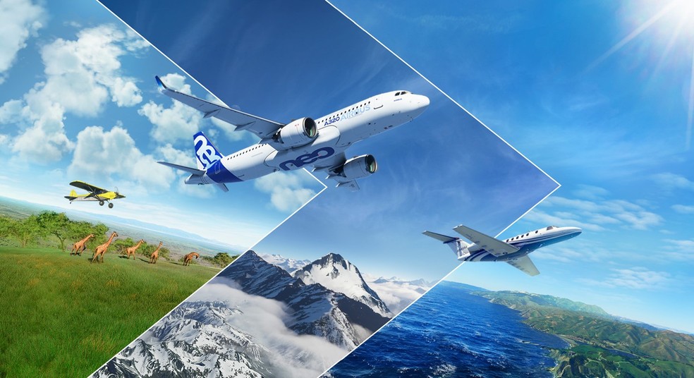 Microsoft Flight Simulator 2023 chega 14 anos após antecessor com grandes melhorias — Foto: Divulgação/Microsoft