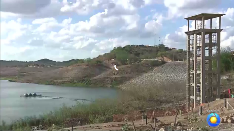 Racionamento das águas do Açude de Boqueirão terminou no dia 25 de agosto (Foto: Reprodução/TV Paraíba)