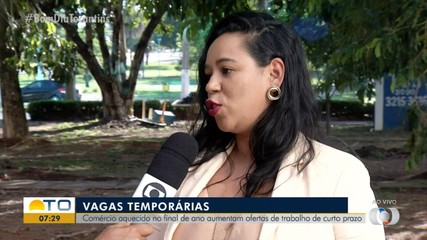 Movimento do comércio aumenta a oferta de empregos temporários
