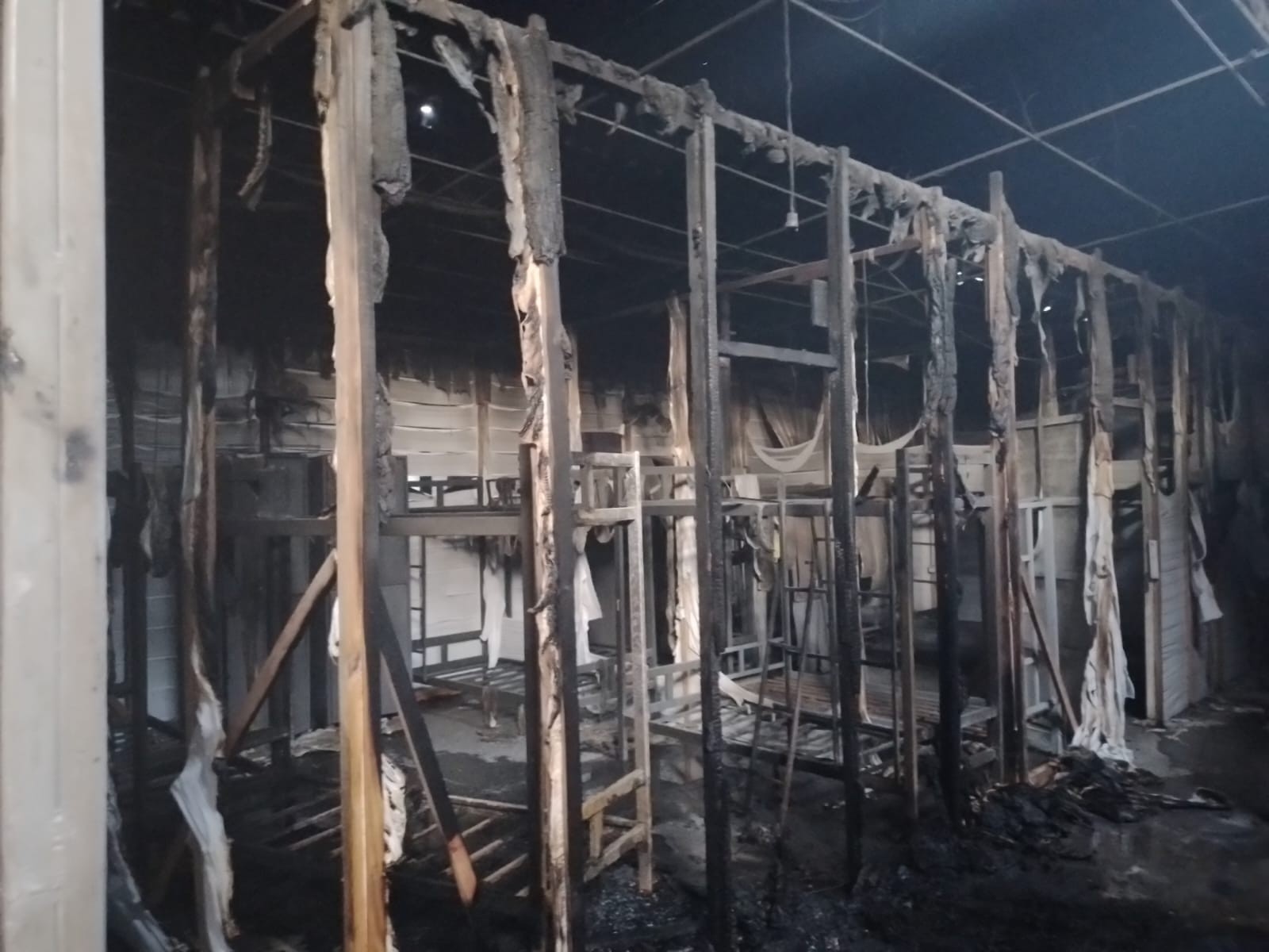 Pane elétrica pode ter sido a causa de incêndio no alojamento de trabalhadores em Governador Valadares 