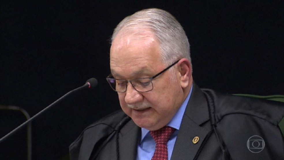 Ministro Edson Fachin, do Supremo Tribunal Federal, no dia 8 de março de 2021. — Foto: JN