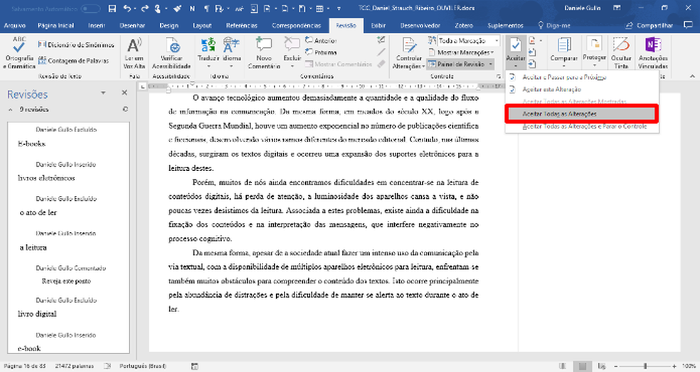 Como Usar As Ferramentas De Revisao Do Word Produtividade Techtudo