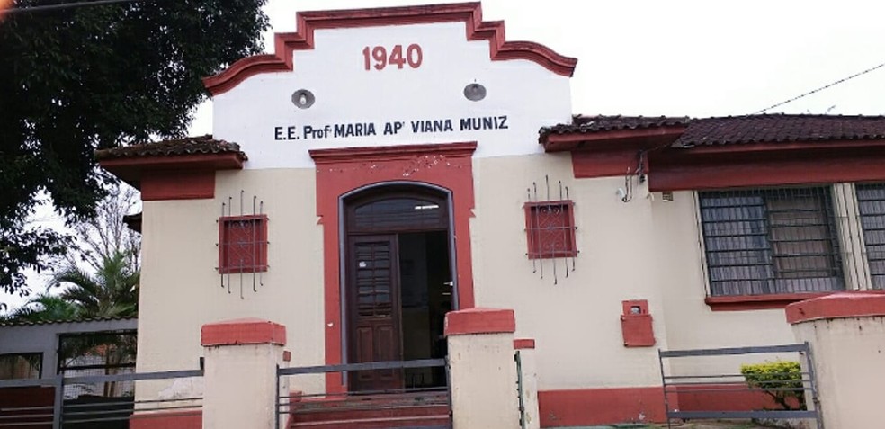 Escola Estadual Professora Maria Aparecida Viana Muniz em Eldorado (SP) — Foto: Reprodução/Redes Sociais