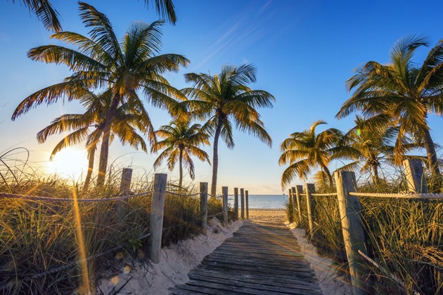 Famous passage to the beach - Key West (Foto: Getty Images/iStockphoto)