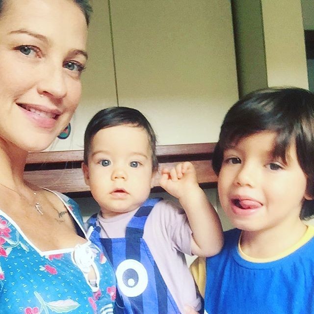 Luana Piovani e seus meninos (Foto: Reprodução/ Instagram)