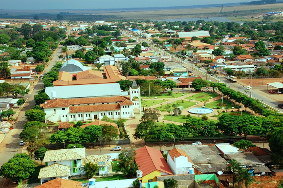 Alto Taquari: Com 7,33 habitantes por Km2 é, entre os seis municípios de Mato Grosso entre os 50 maiores PIB per capita do país — Foto: Gcom-MT