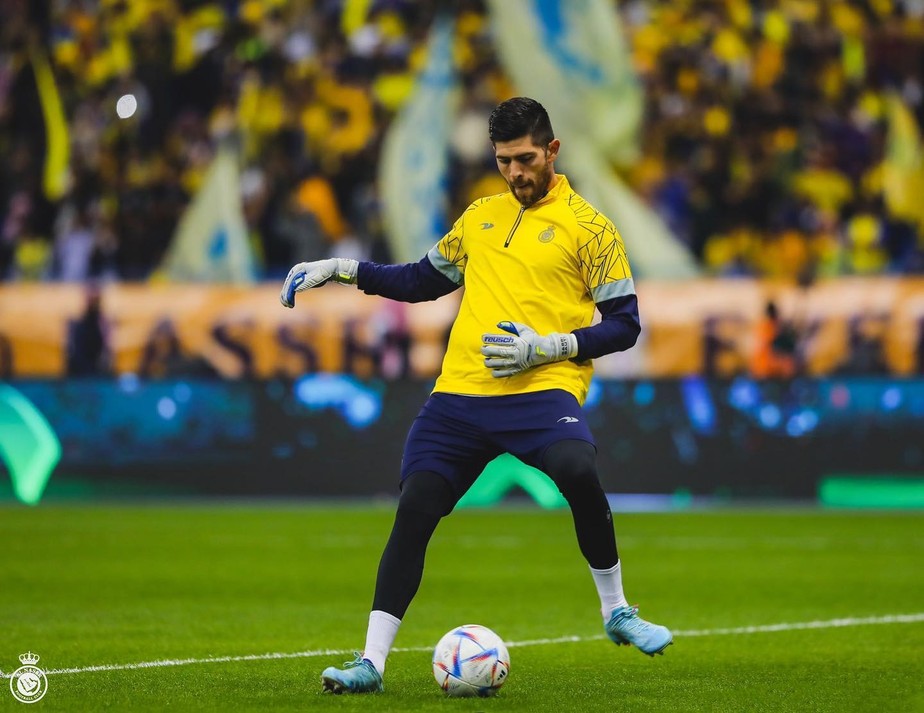 Goleiro argentino Agustin Rossi está no Al-Nassr, da Arábia Saudita