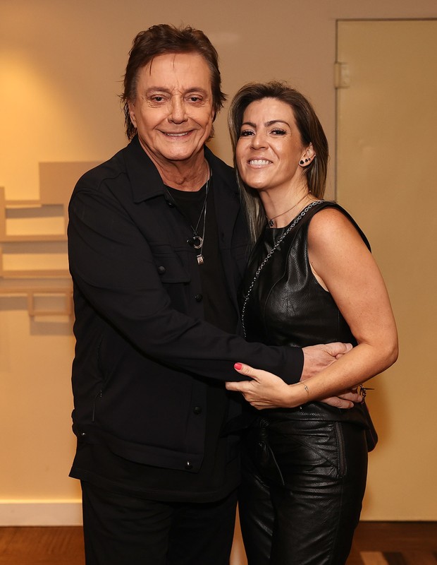 Fábio Jr com sua mulher, Fernanda (Foto: Manuela Scarpa/Brazil News)