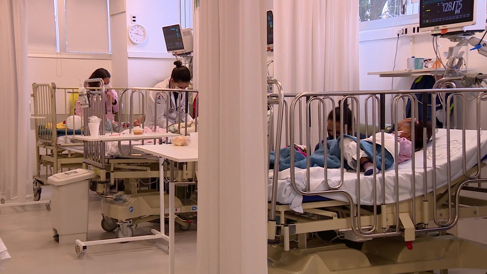 Houve aumento de casos de doenças respiratórias com um maior grau de severidade em Pernambuco — Foto: Reprodução/TV Globo