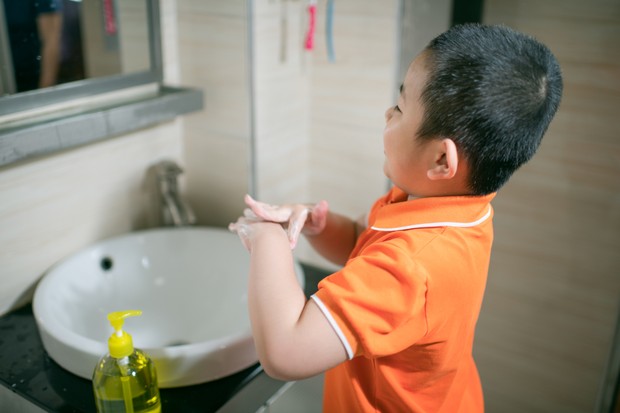 Crianças absorveram rapidamente a importância da limpeza e da higiene (Foto: Banco de imagens)