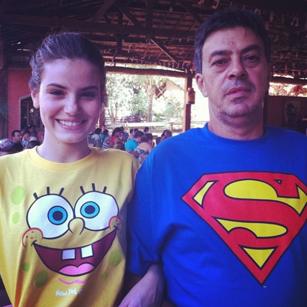 Camila e o pai, Sérgio (Foto: Reprodução Instagram)