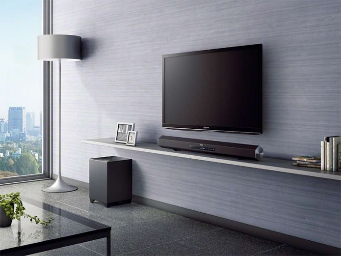 Objetivo da soundbar é melhorar a qualidade do som da TV (Foto: Divulgação/Sony)