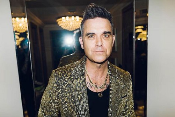 O cantor Robbie Williams (Foto: Instagram)