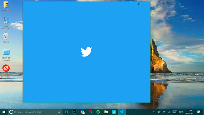 Twitter para Windows 10 ganhou abas em atualização (Foto: Reprodução/Elson de Souza)