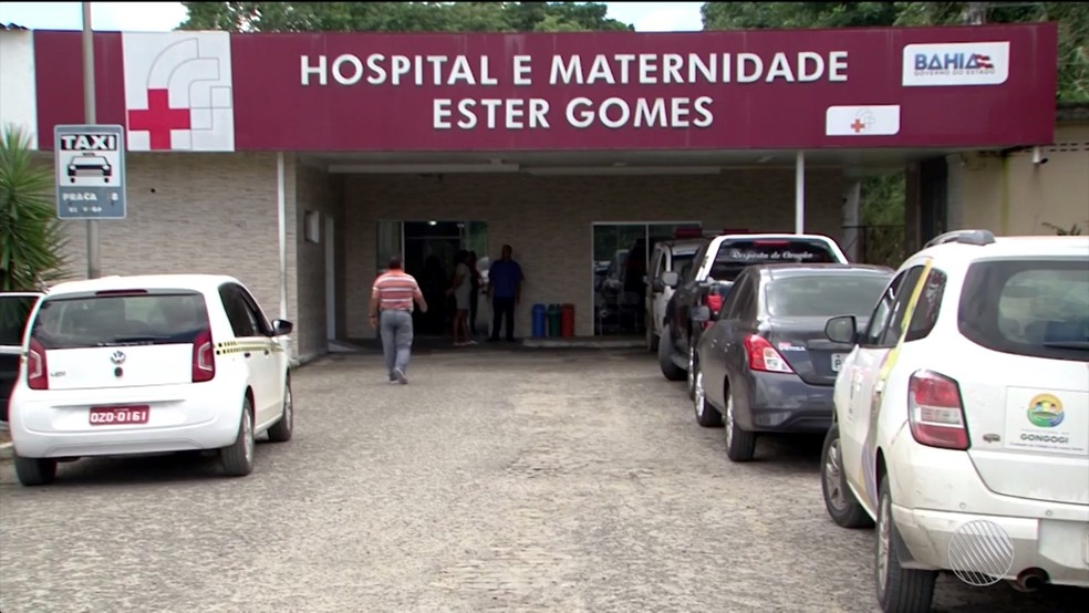 Maternidade Ester Gomes, no município de Itabuna (Foto: Reprodução/TV Santa Cruz)