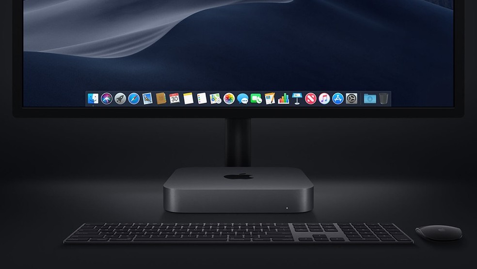 Apple apresentou em novembro o novo modelo do Mac Mini — Foto: Divulgação/Apple