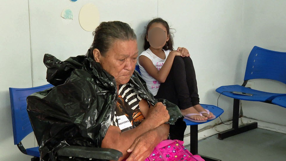 Therezinha foi pela 14ª vez a uma unidade de saúde em busca de atendimento — Foto: Reprodução/TV Globo