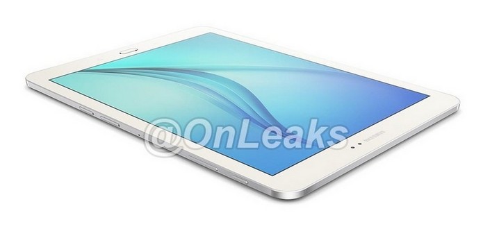 Suposta frente do Galaxy Tab S2, novo tablet da Samsung (Foto: Reprodução/OnLeaks/Twitter)