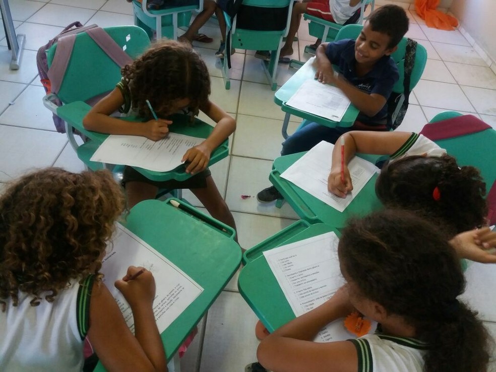 Crianças das escolas da cidade de Monte Alegre estão entre os estudantes que vão ficar em aulas (Foto: Divulgação)