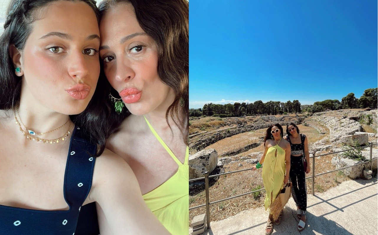 Claudia e Sophia Raia curtem viagem à Itália (Foto: Reprodução Instagram)