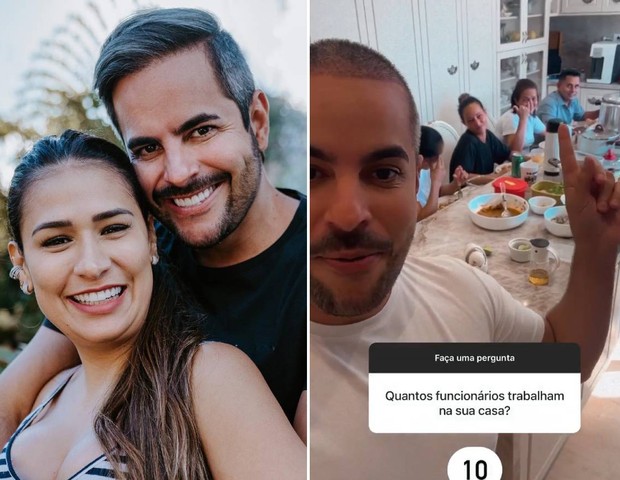 Marido de Simone, Kaká Diniz diz que tem dez funcionários emc asa (Foto: Reprodução/Instagram)