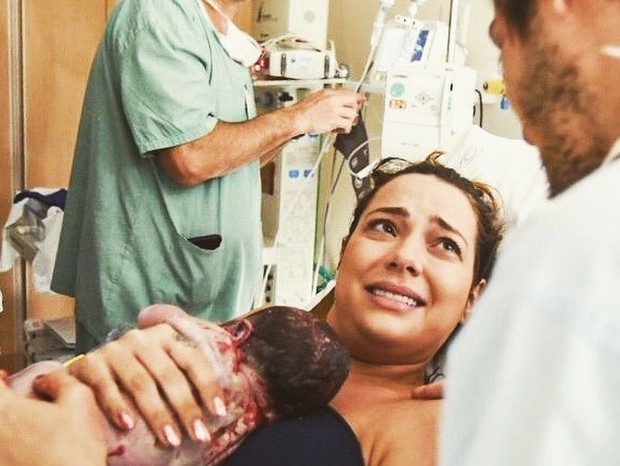 Carol Dantas dá à luz Valentin (Foto: Reprodução/Instagram)