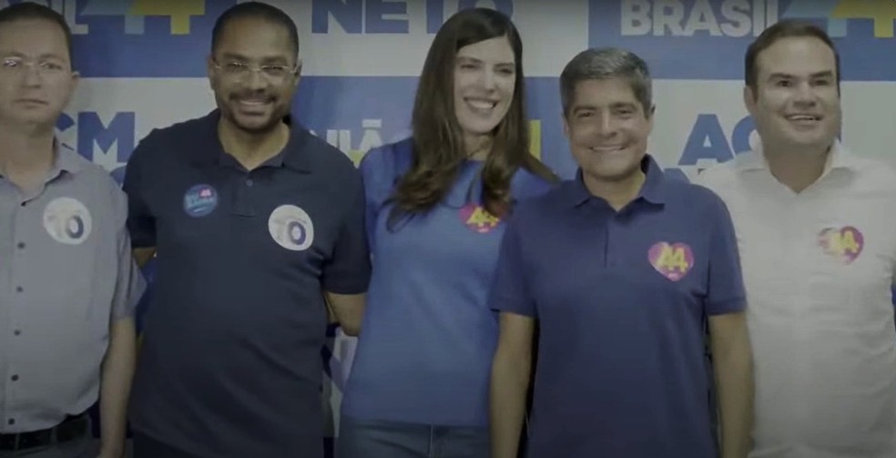 ACM Neto anuncia empresária Ana Coelho, do Republicanos, como candidata a vice na chapa ao governo da Bahia — Foto: Reprodução
