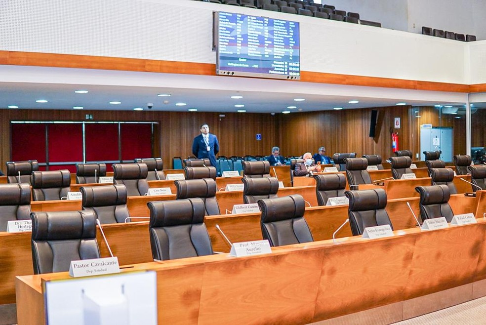 Plenário da Assembleia Legislativa do Maranhão (Alema) em setembro de 2022. — Foto: Divulgação/Alema