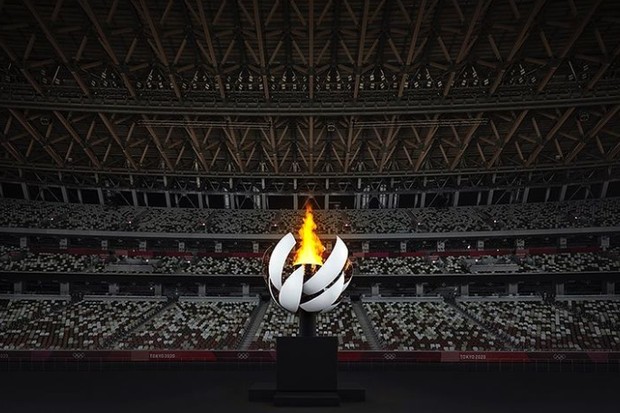 Estúdio Nendo assina a pira olímpica (Foto: Reprodução/Instagram @nendo_official)