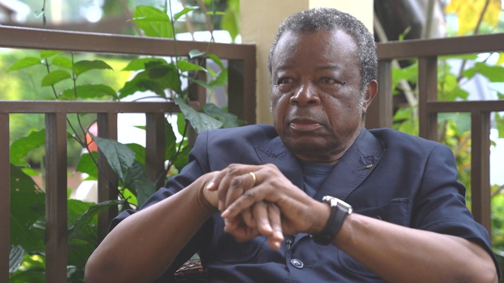 Jean-Jacques Muyembe fez parte da equipe que identificou o vírus ebola em 1976.  — Foto: Reprodução/TV Globo