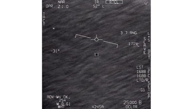 O Departamento de Defesa dos Estados Unidos reconheceu a veracidade de três vídeos em que pilotos ao se depararem com objetos não identificados (Foto: DEPARTAMENTO DE DEFESA DOS EUA)