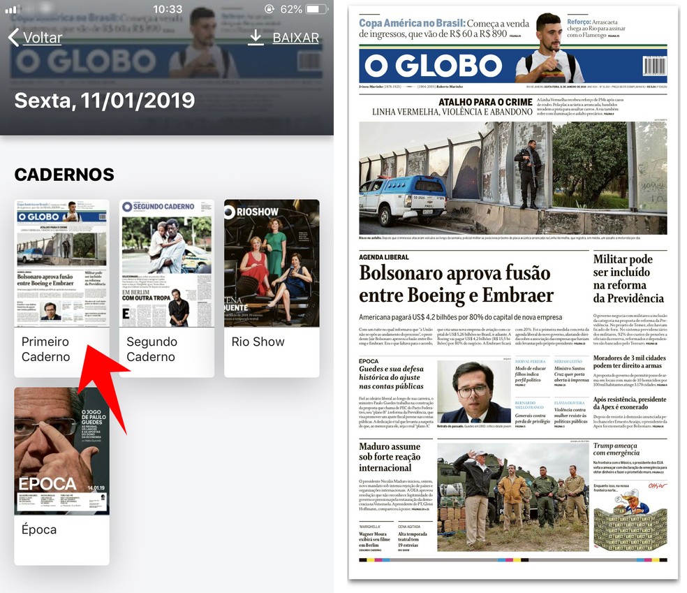O Que E Globo Mais Aplicativo Reune Grandes Jornais E Revistas Do Pais Produtividade Techtudo