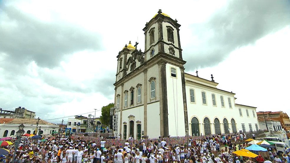 Igreja do Bonfim (Foto: Reprodução/TV Bahia)