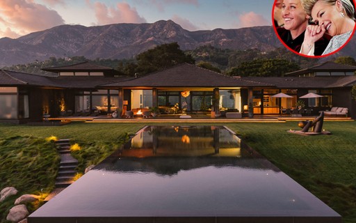 Após assalto, Ellen DeGeneres e Portia de Rossi colocam mansão à venda por R$ 220 milhões