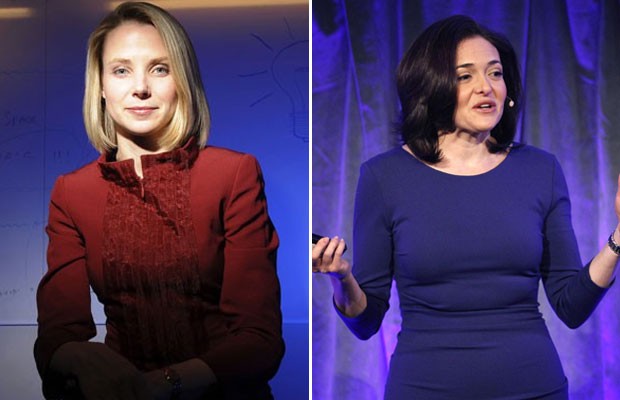 Marissa Mayer e Sheryl Sandberg (Foto: Reuters)