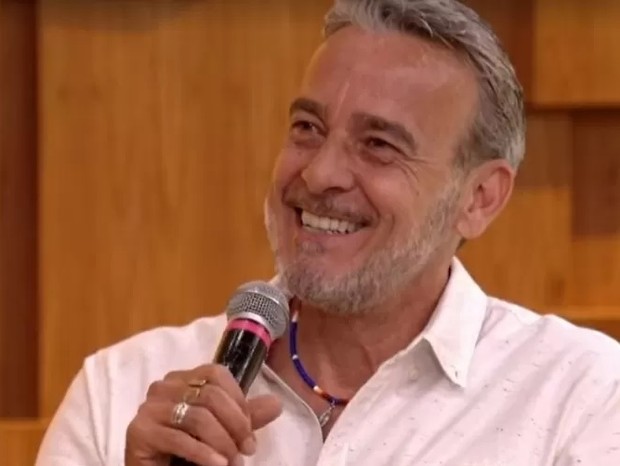 Alexandre Borges participa do Encontro e comenta performances no The Masked Singer  (Foto: Reprodução/TV Globo)