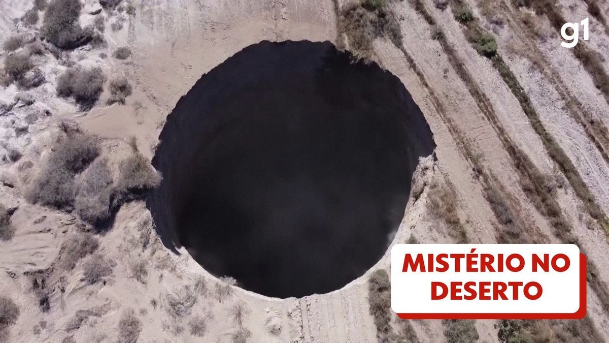 Enorme agujero aparece en Atacama, llama la atención;  ver vídeo |  Mundo