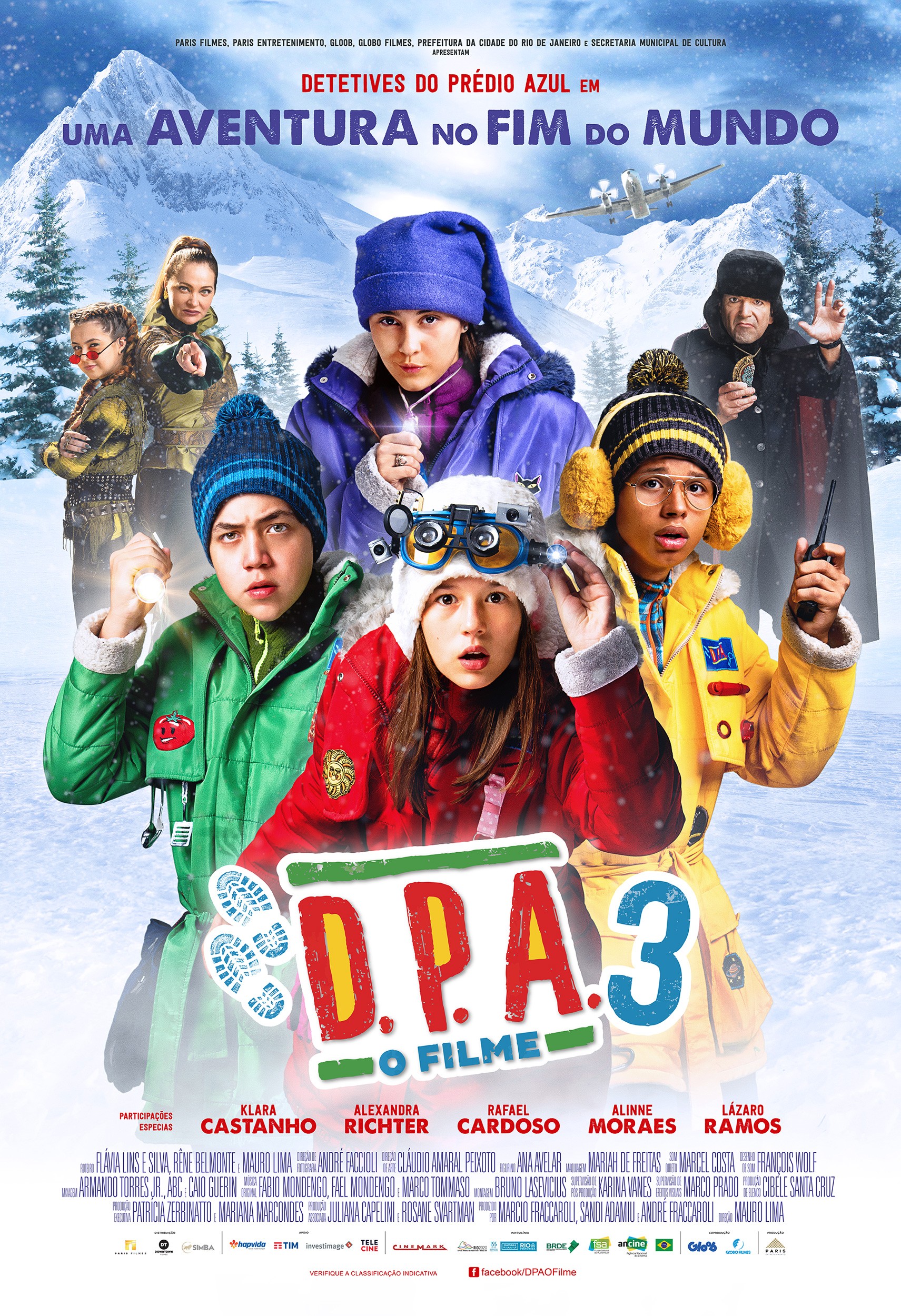 DPA 3 - O Filme - É HOJE! Mistério, magia e aventura! Os  #DetetivesDoPrédioAzul já estão nos cinemas! Assista hoje #DPA2OFilme!  Compre agora