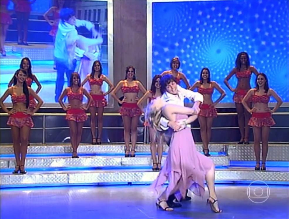 Felipe Dylon participou da primeira edição do 'Dança dos Famosos', em 2005 — Foto: TV Globo